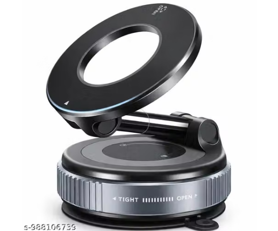360° Magnetic Car Phone Holder for Dashboard, Strong Magnetic Mobile Mount