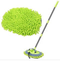 Microfiber Chenille Car Wash Brush Mop Kit Mitt with Long Handle Car Cleaning Supplies Kit Duster Powder Coating